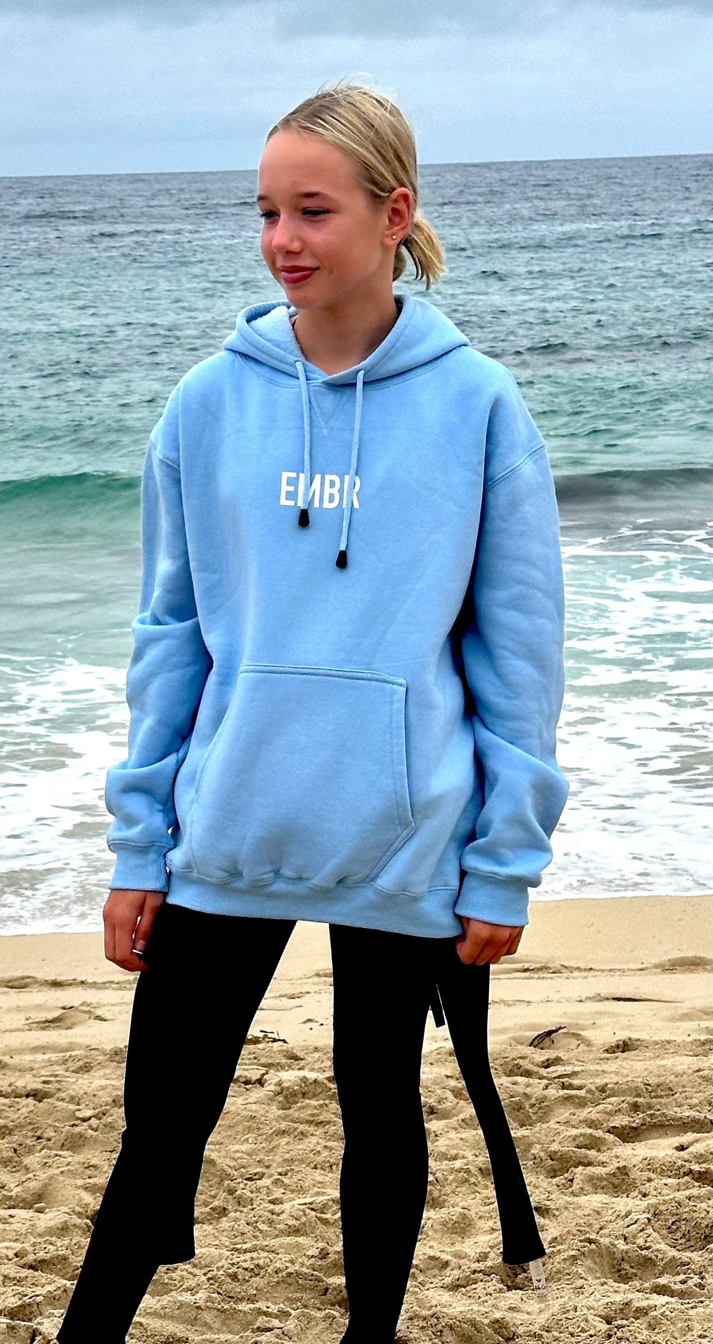 "Sunny days, Ocean waves" Hoodie